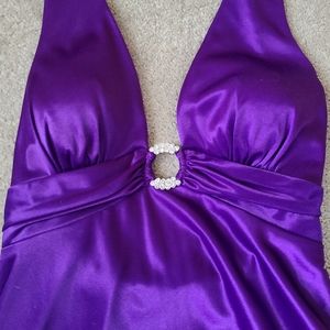 Purple dress
